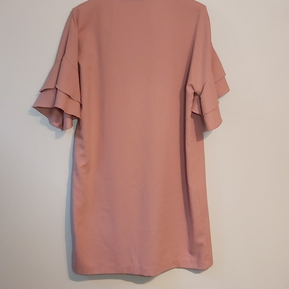Banana republic pink tunic dress with flowy sleeve - Picture 4 of 4